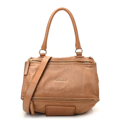 Givenchy Tumbled Sheepskin Medium Pandora Caramel 1 of 9