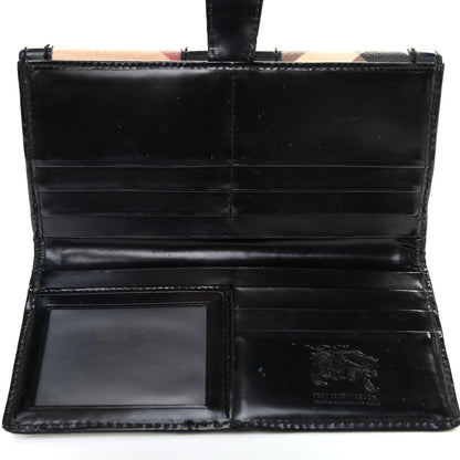 Burberry Nova Check Continental Wallet Black 5 of 12