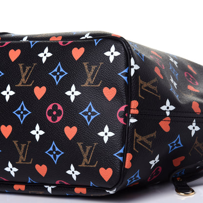 Louis Vuitton Game On Neverfull MM Black 8 of 10
