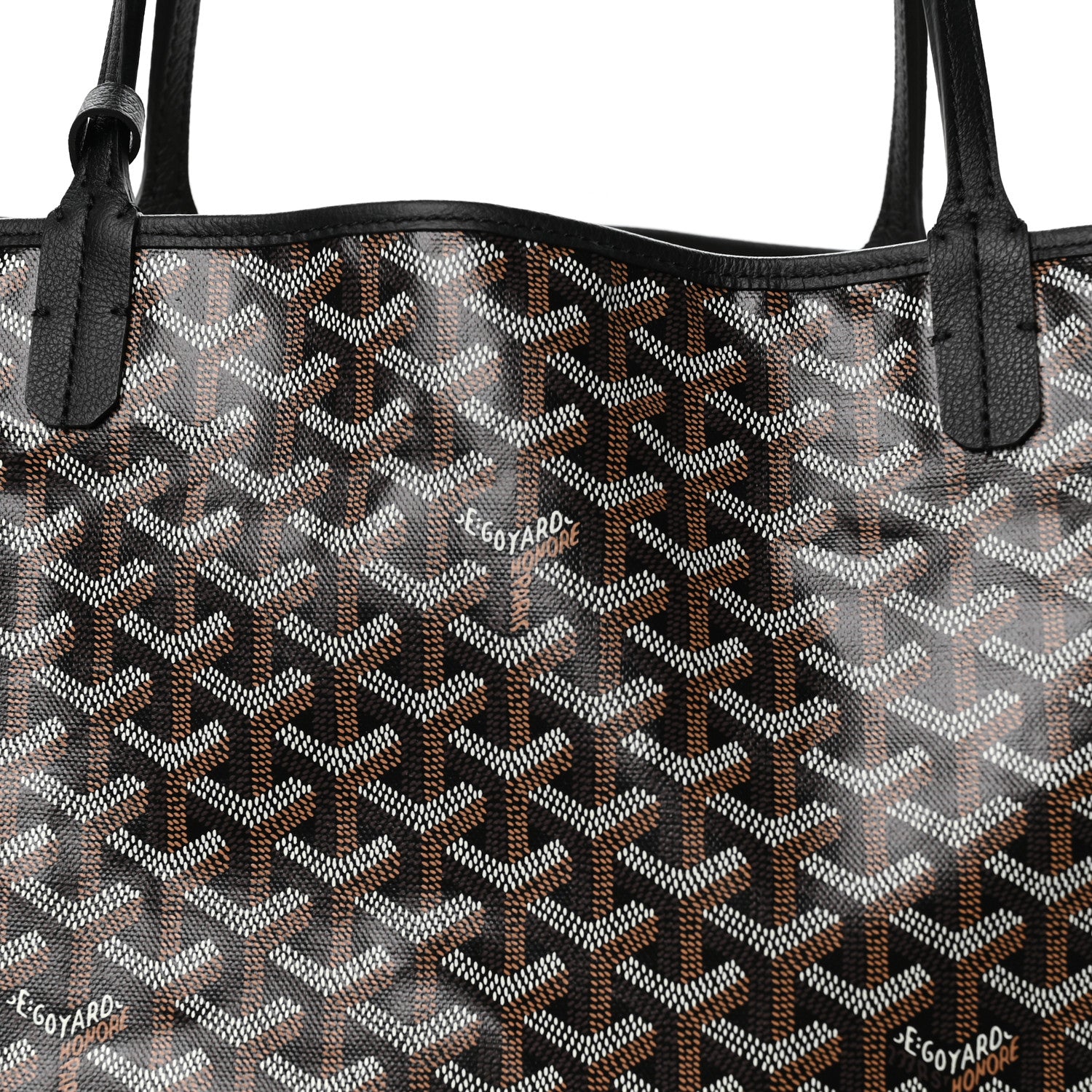 Goyard Goyardine Saint Louis GM Black 8 of 10