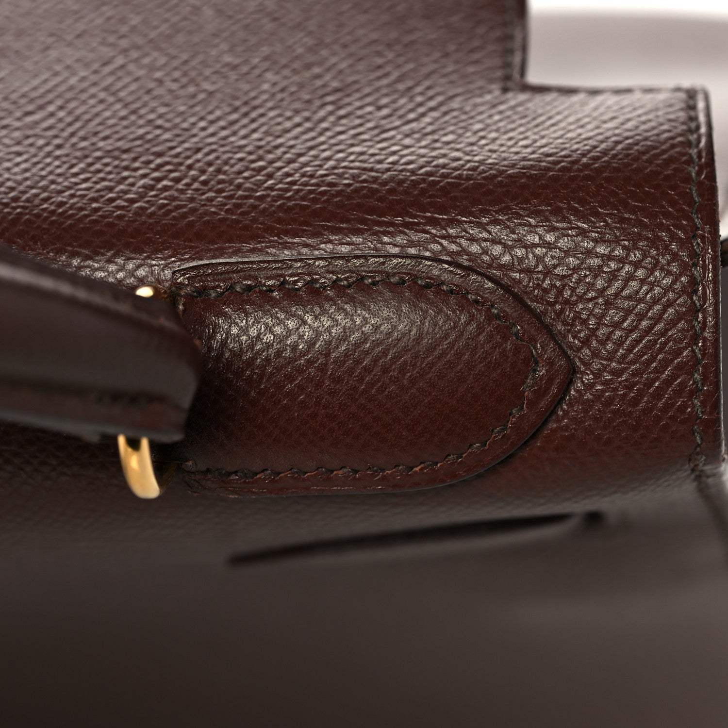 Hermes Courchevel Kelly Sellier 32 Noisette 8 of 48