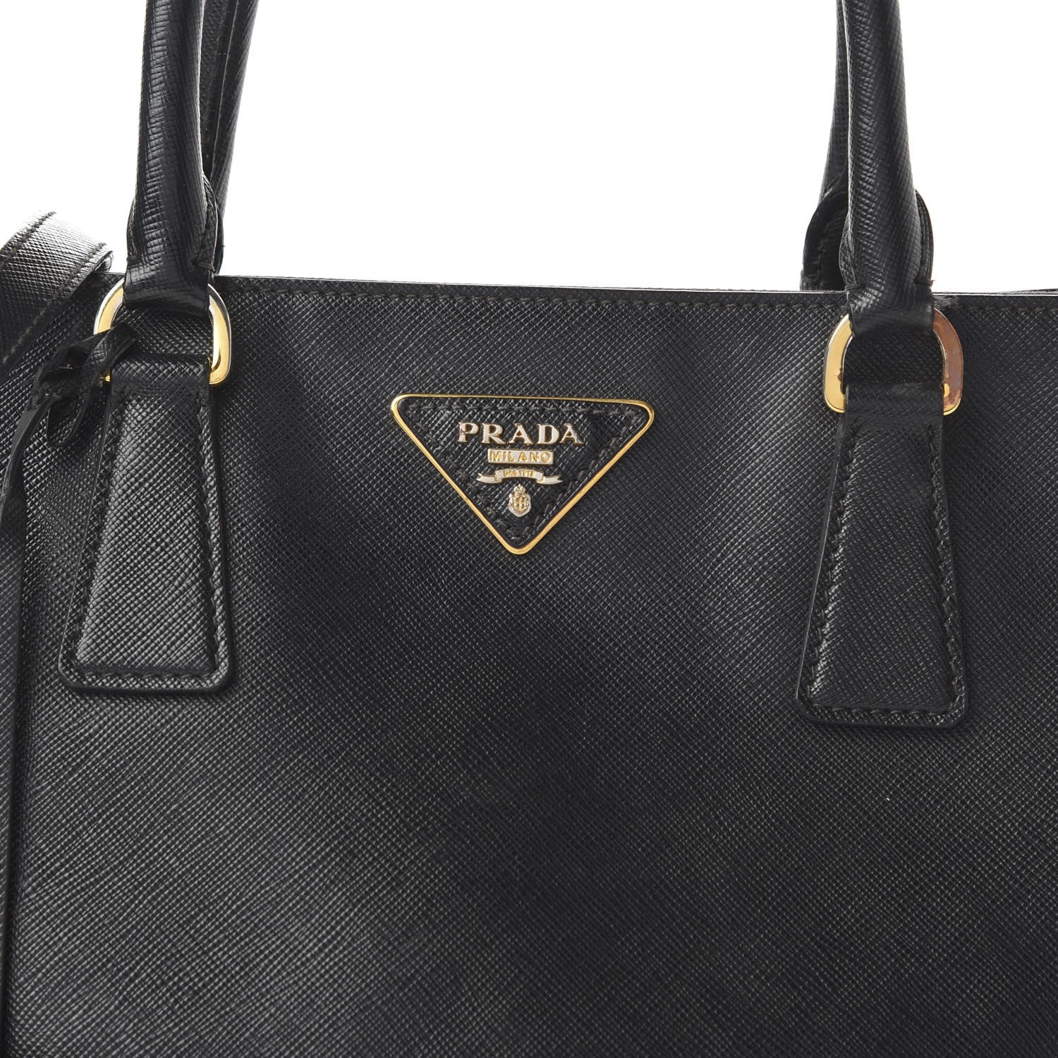 Prada Saffiano Medium Galleria Double Zip Tote Black 17 of 17
