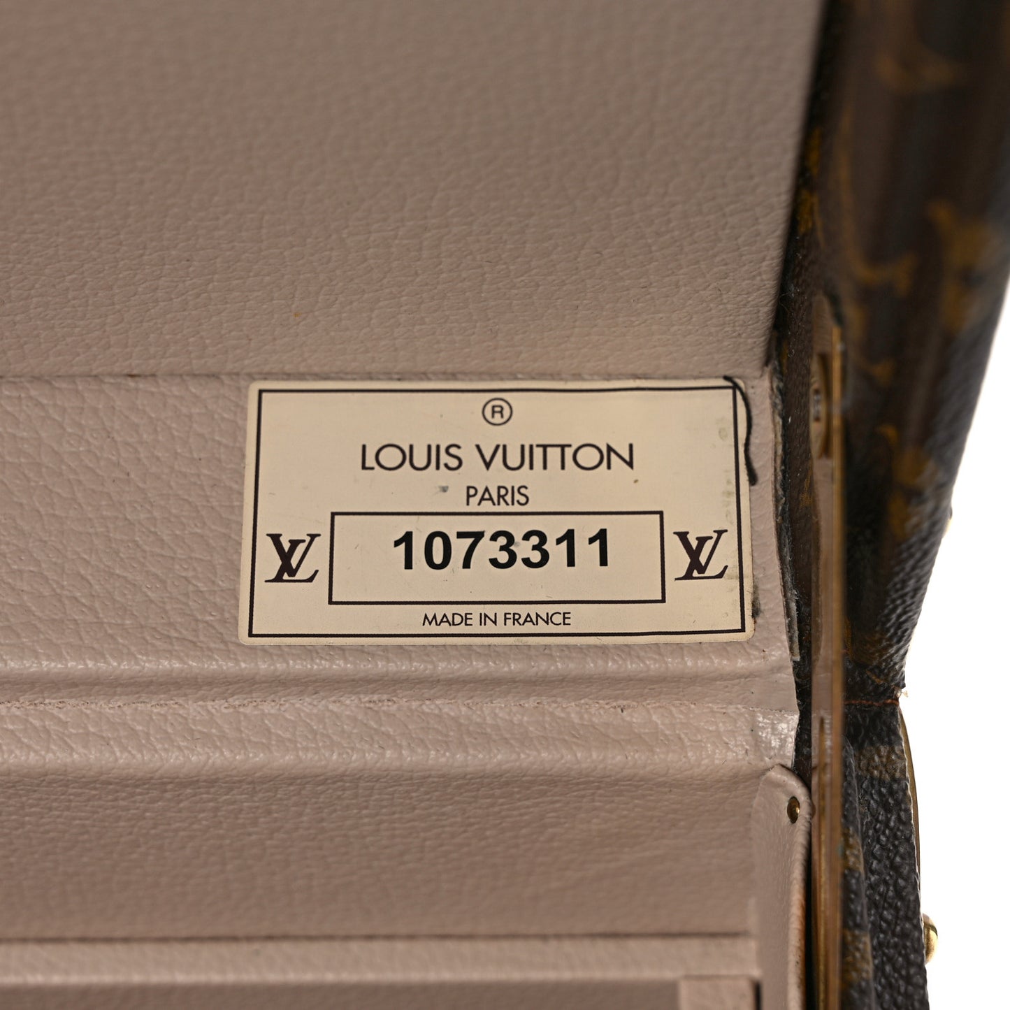 Monogram Boite Flacons Beauty Train Trunk Case