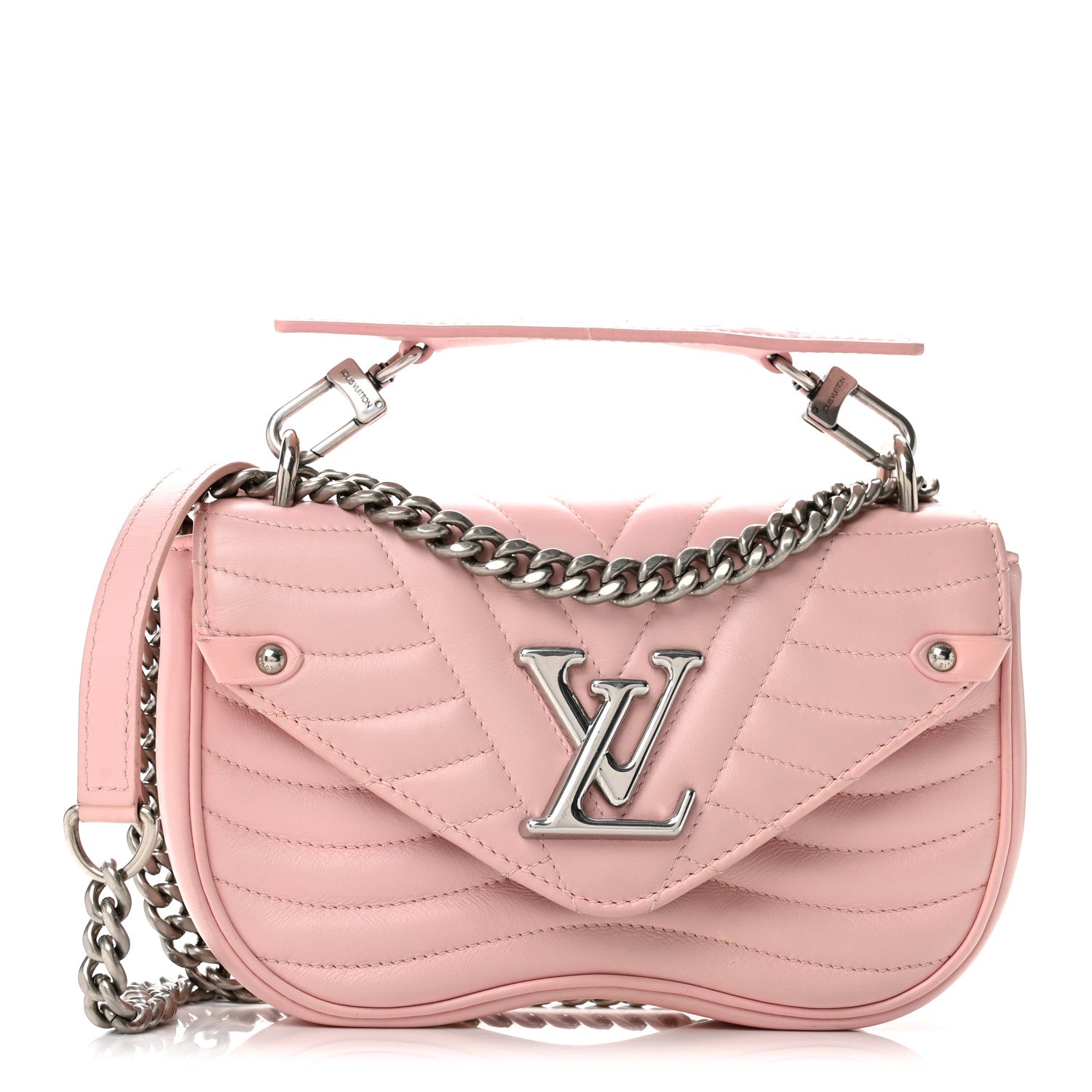 Louis Vuitton Calfskin New Wave Chain PM Smoothie Pink 1 of 14