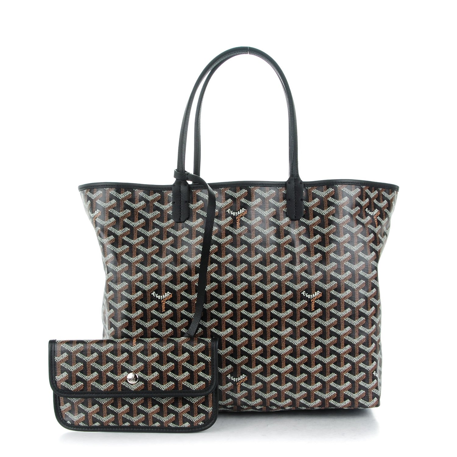 Goyard Goyardine Saint Louis PM Black 1 of 9