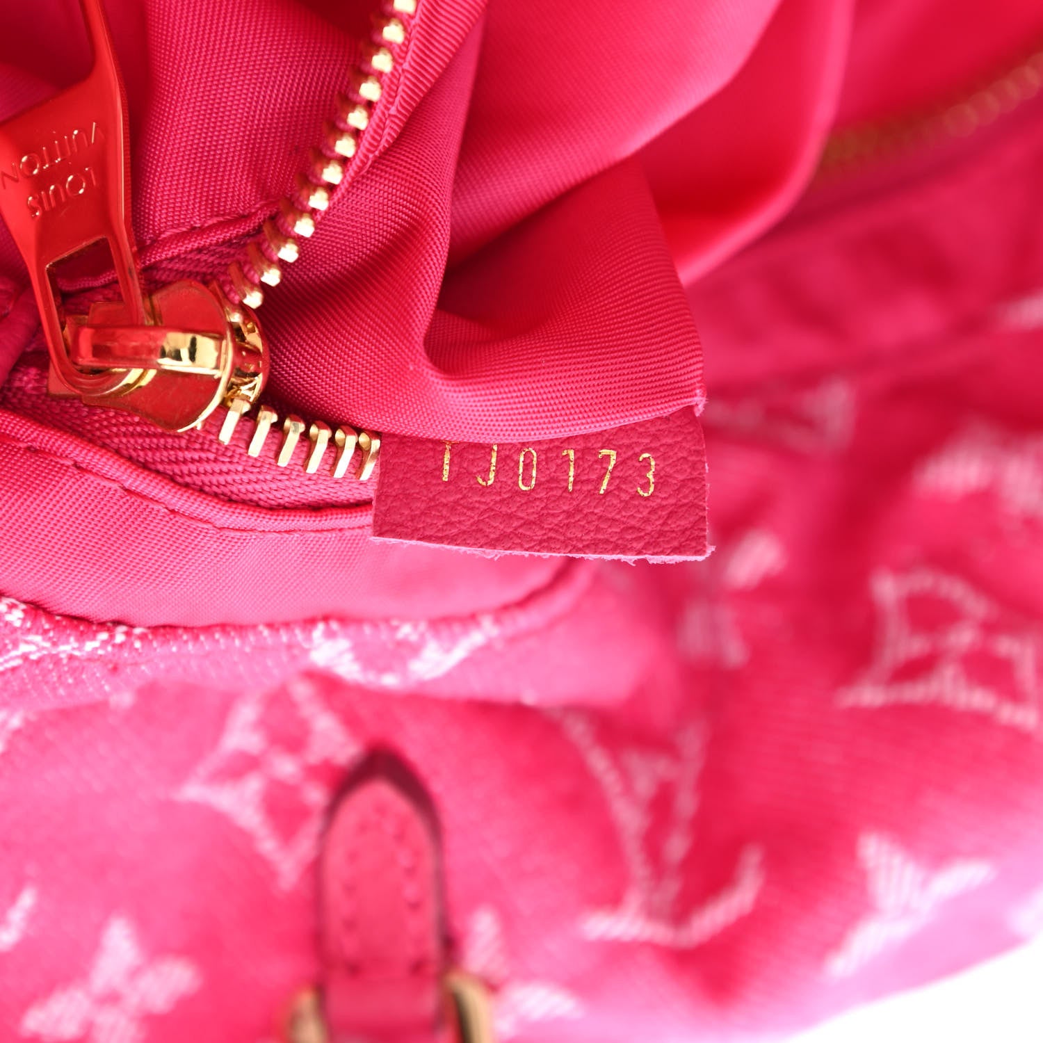 Louis Vuitton Denim Noefull MM Rose Indien 6 of 9