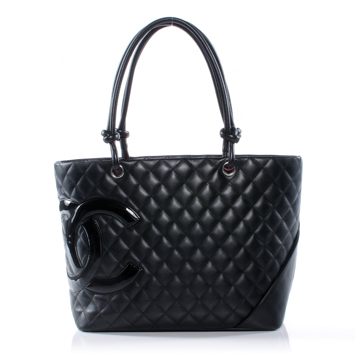 Chanel Calfskin Quilted Large Cambon Tote Black 1 of 9