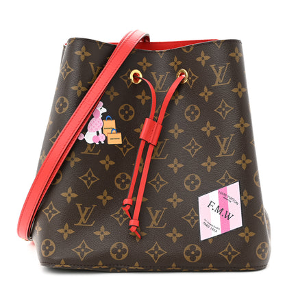 Louis Vuitton Monogram My LV World Tour Neonoe Coquelicot 1 of 10