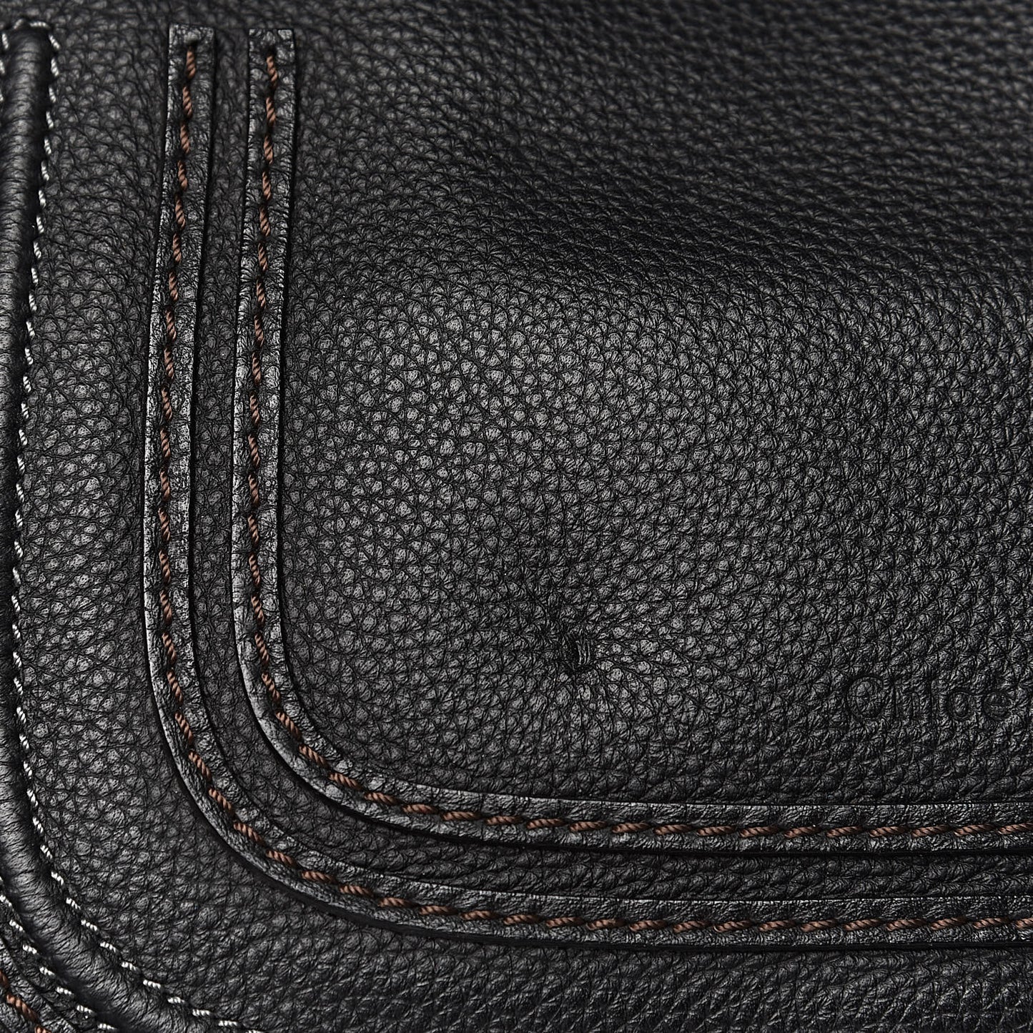 Calfskin Medium Marcie Satchel Black