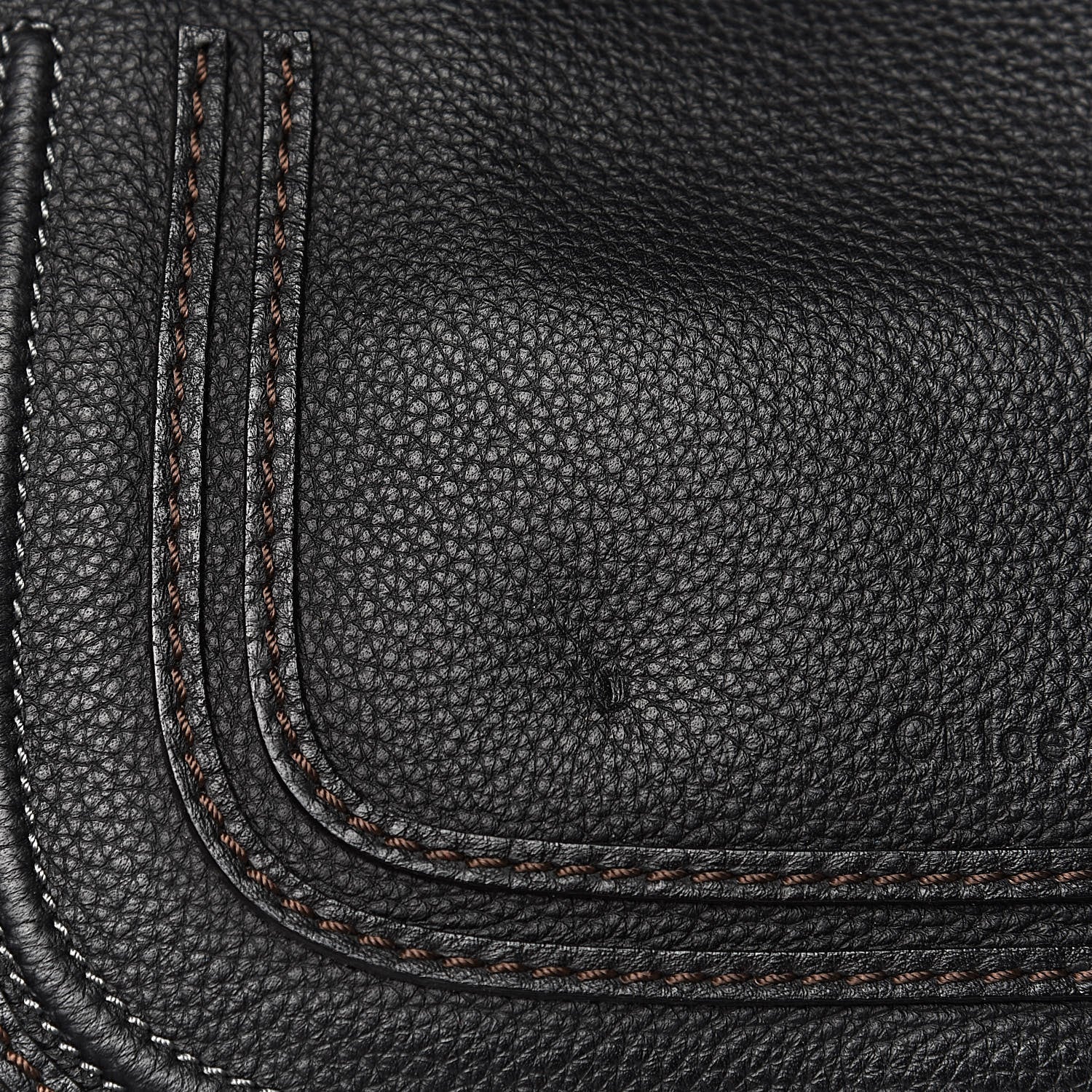 Chloe Calfskin Medium Marcie Satchel Black 8 of 12