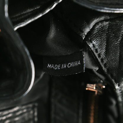 Alexander Wang Pebbled Lambskin Diego Bucket Black Rose Gold Hardware 7 of 12