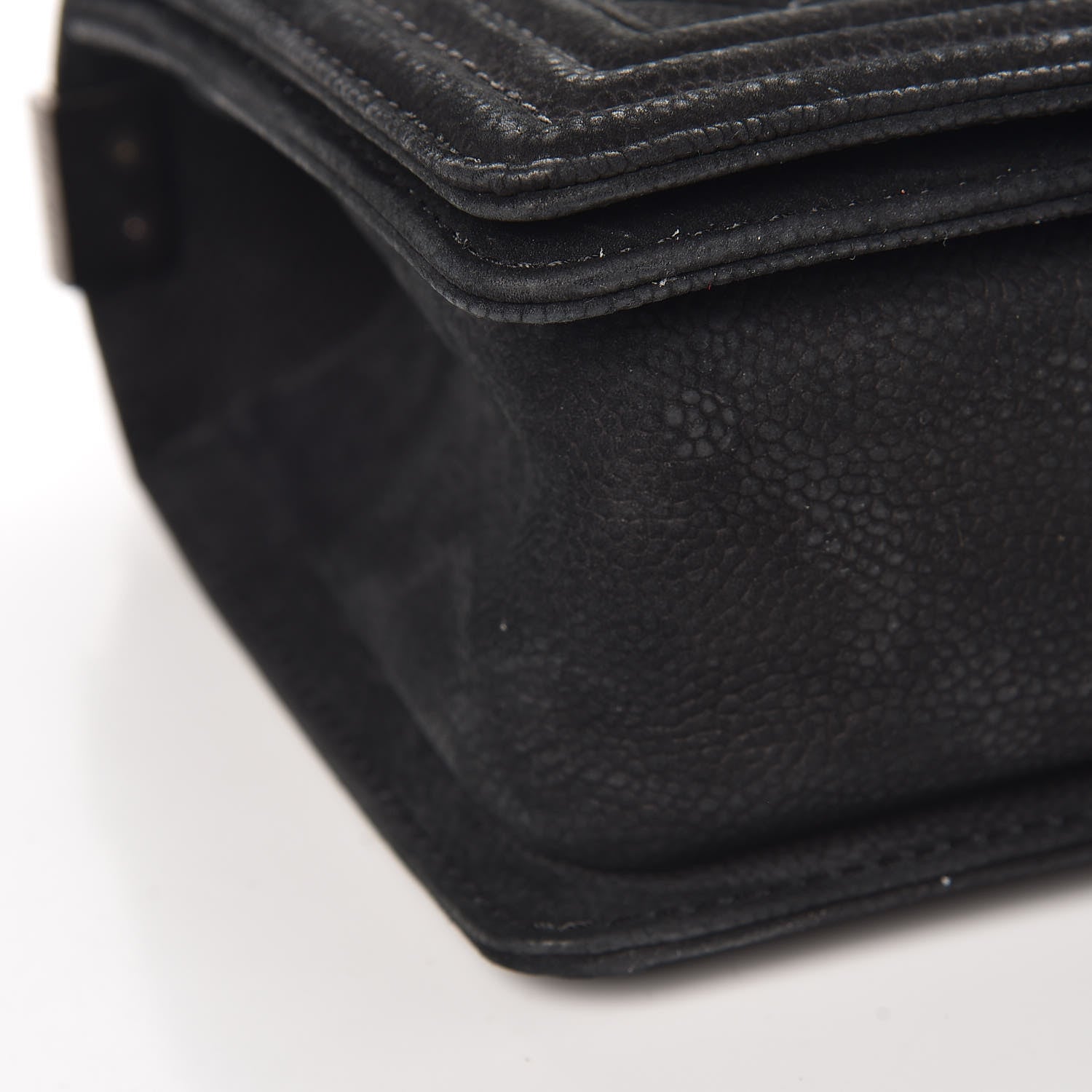 Chanel Iridescent Caviar Quilted Medium Boy Flap Black 8 of 9