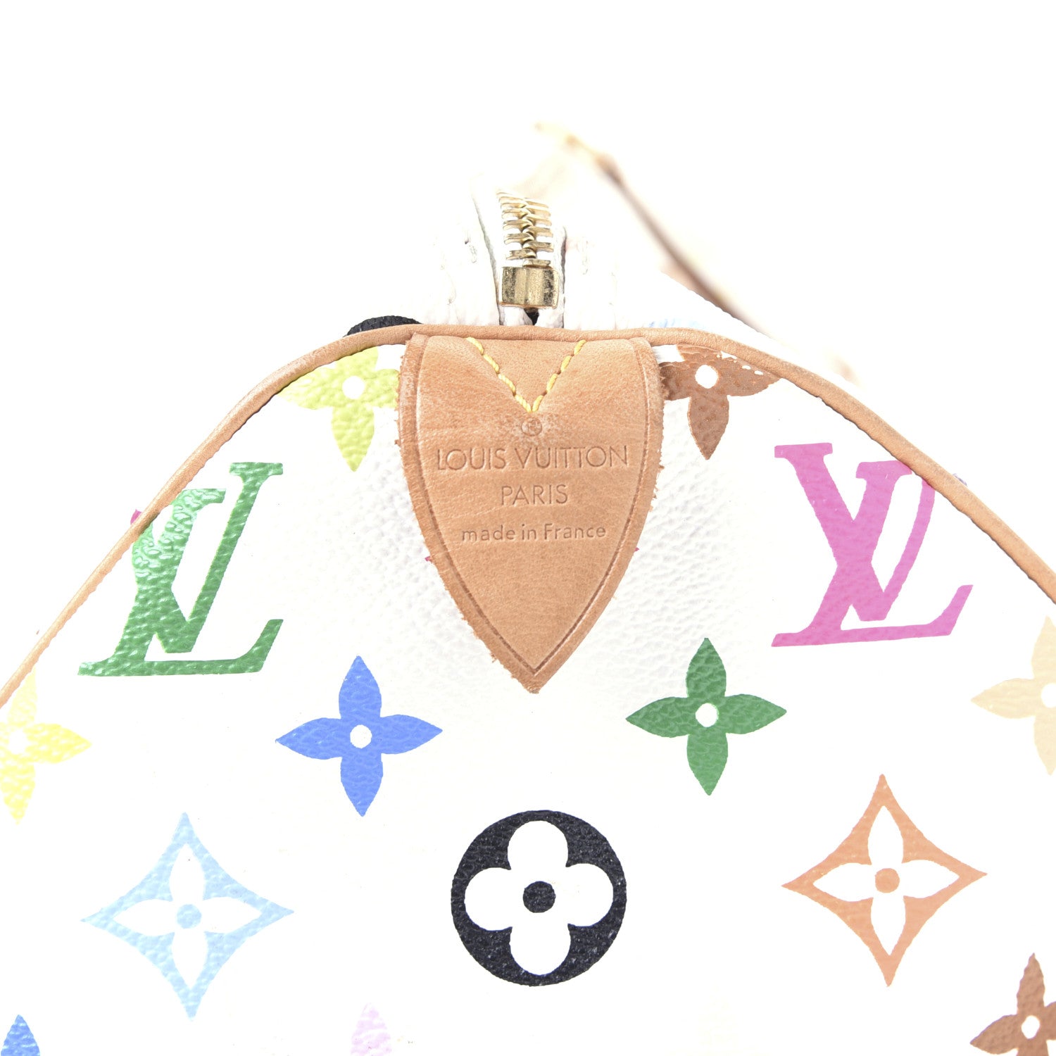 Louis Vuitton Monogram Multicolor Speedy 30 White 8 of 27