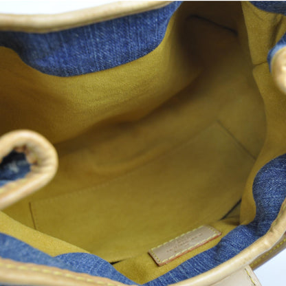 Louis Vuitton Denim Pleaty Blue 6 of 8