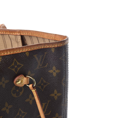 Louis Vuitton Monogram Neverfull MM 9 of 24