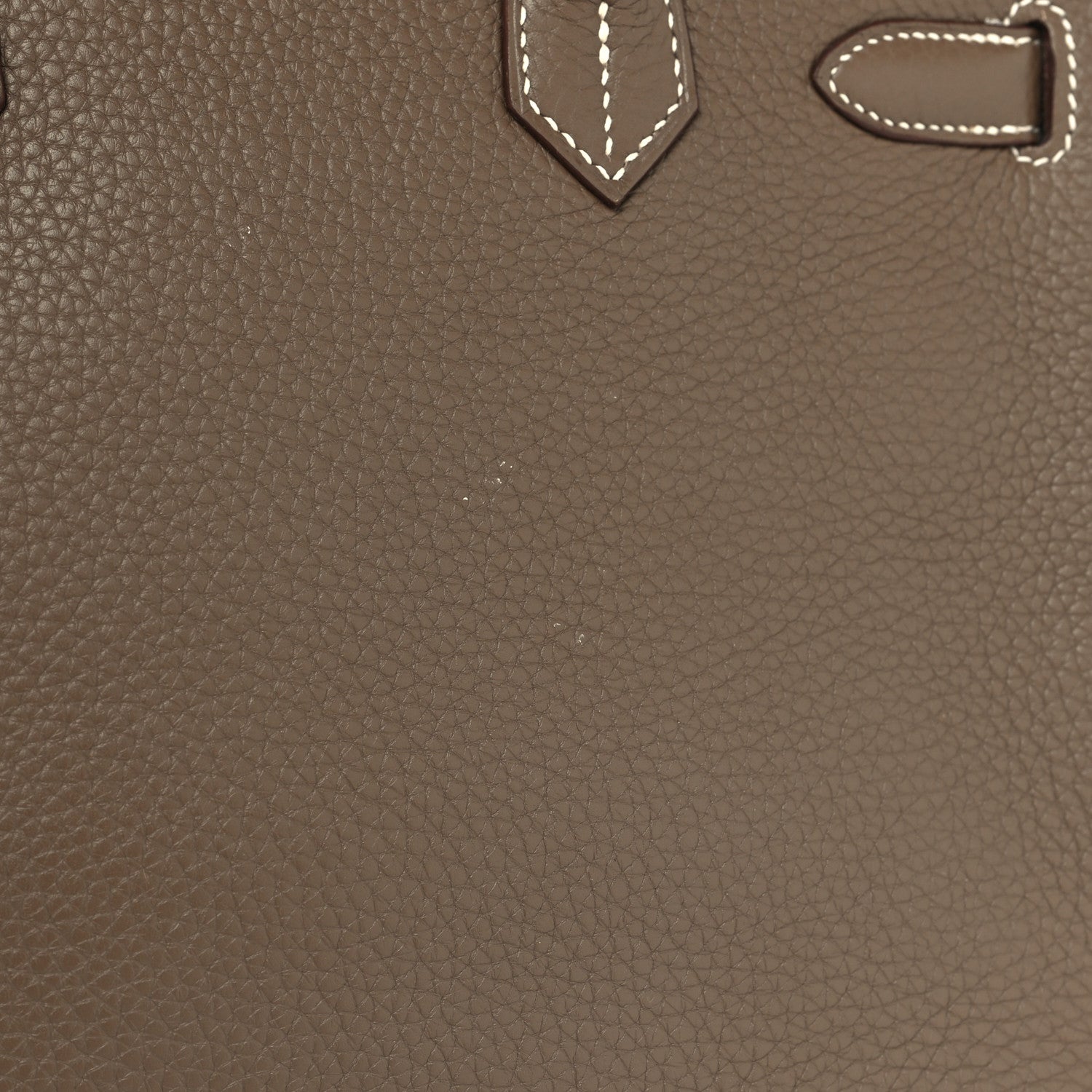 Hermes Taurillon Clemence Birkin 30 Etoupe 13 of 13