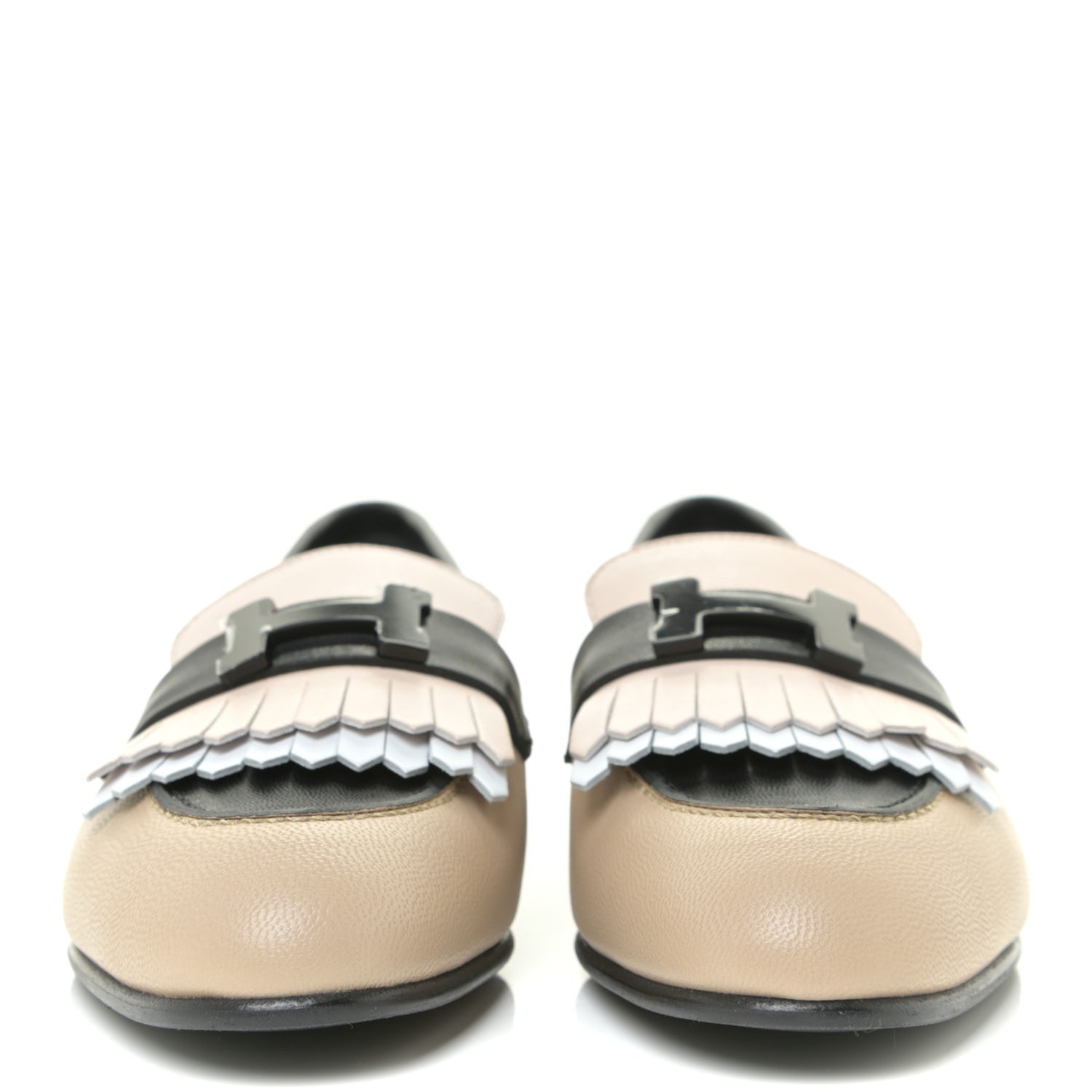 Hermes Goatskin Womens Royal Loafers 36.5 Multicolor 2 of 13