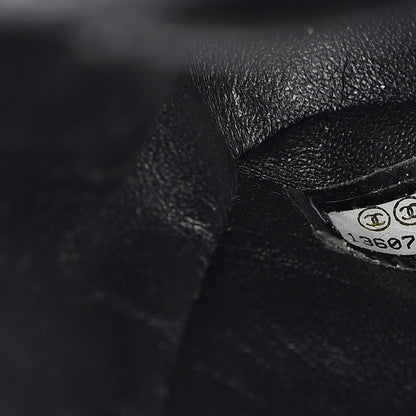 Chanel Caviar Quilted Jumbo Single Flap Black 9 of 20