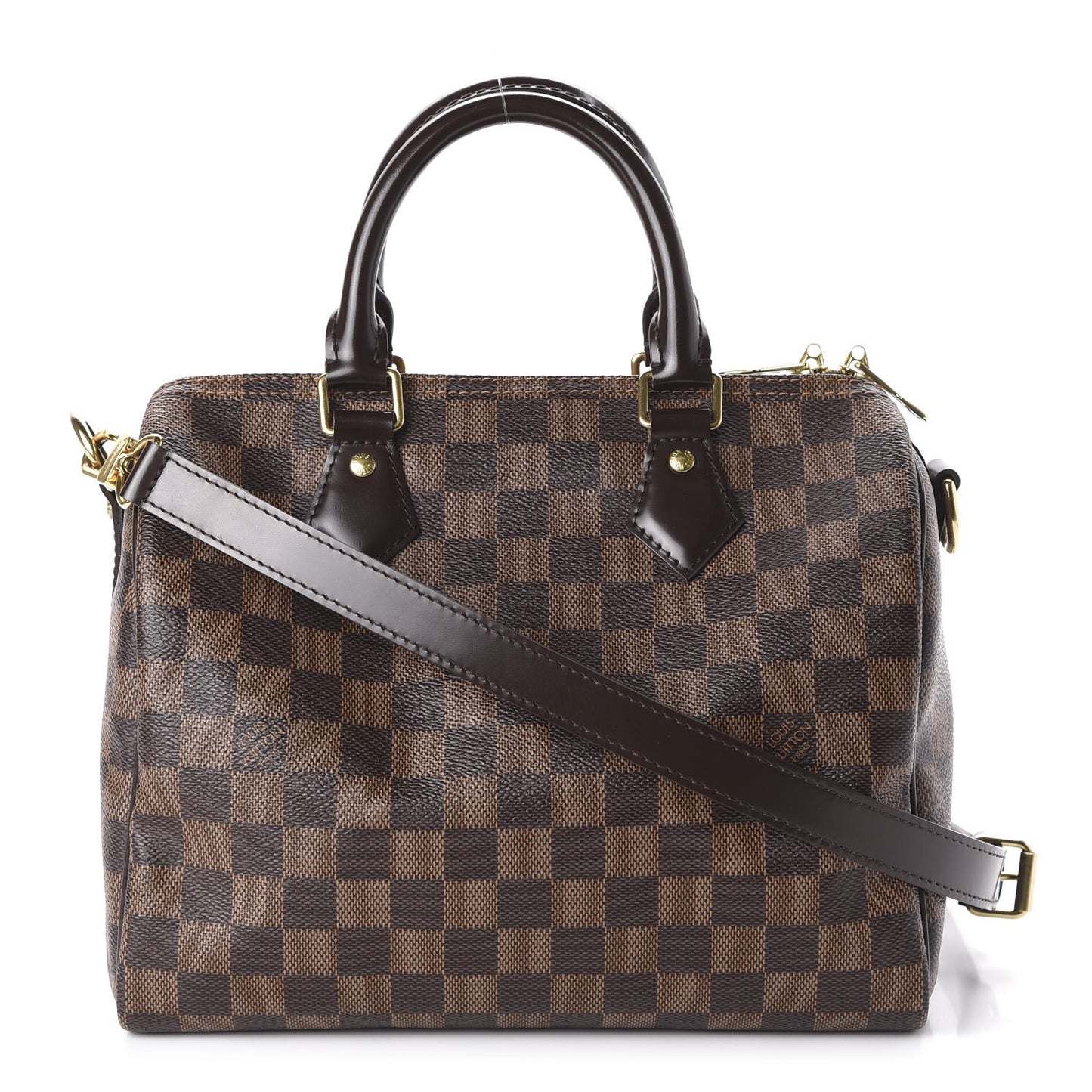 Damier Ebene Speedy Bandouliere 25