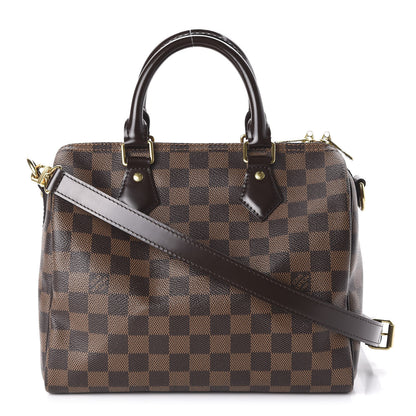 Louis Vuitton Damier Ebene Speedy Bandouliere 25 1 of 10