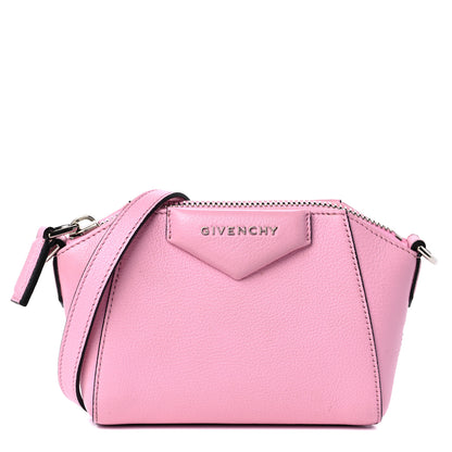 Givenchy Sugar Goatskin Nano Antigona Bright Pink 1 of 10