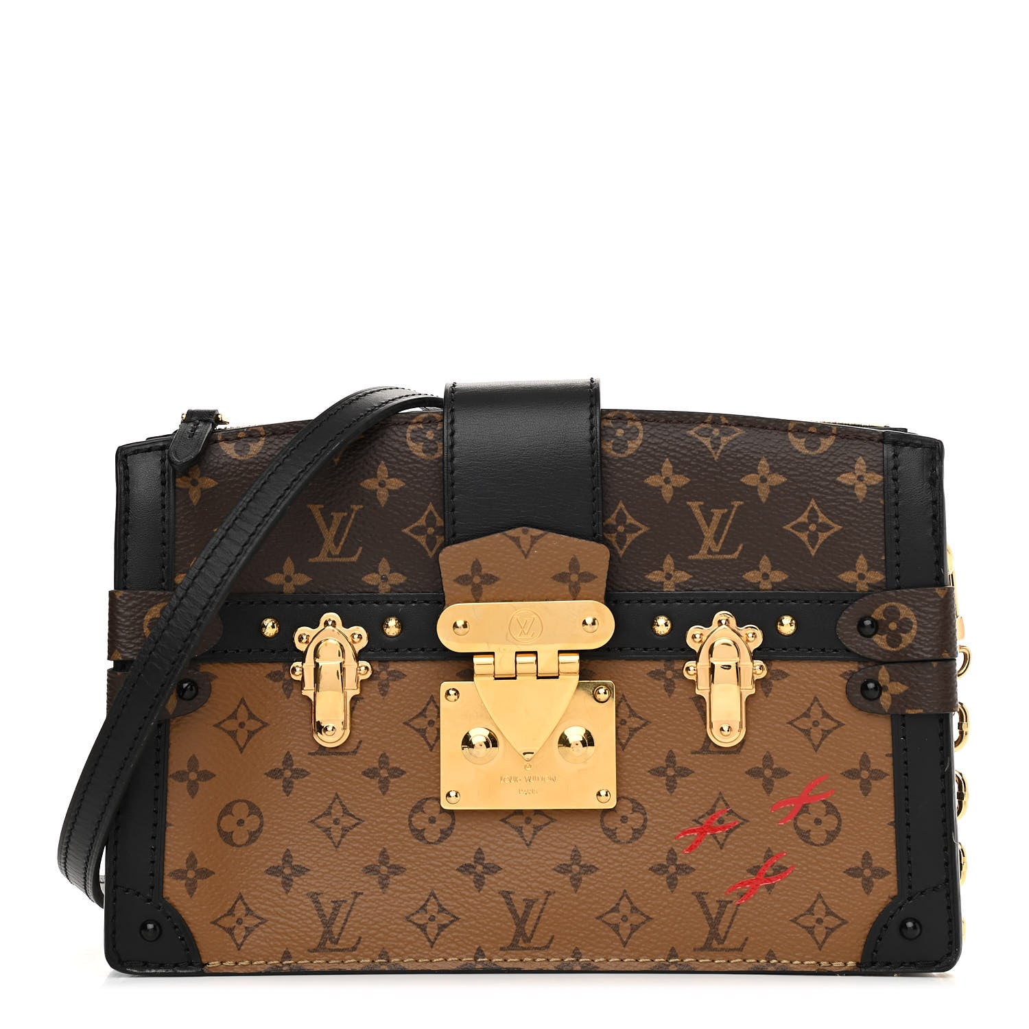 Louis Vuitton Reverse Monogram Trunk Clutch 1 of 11