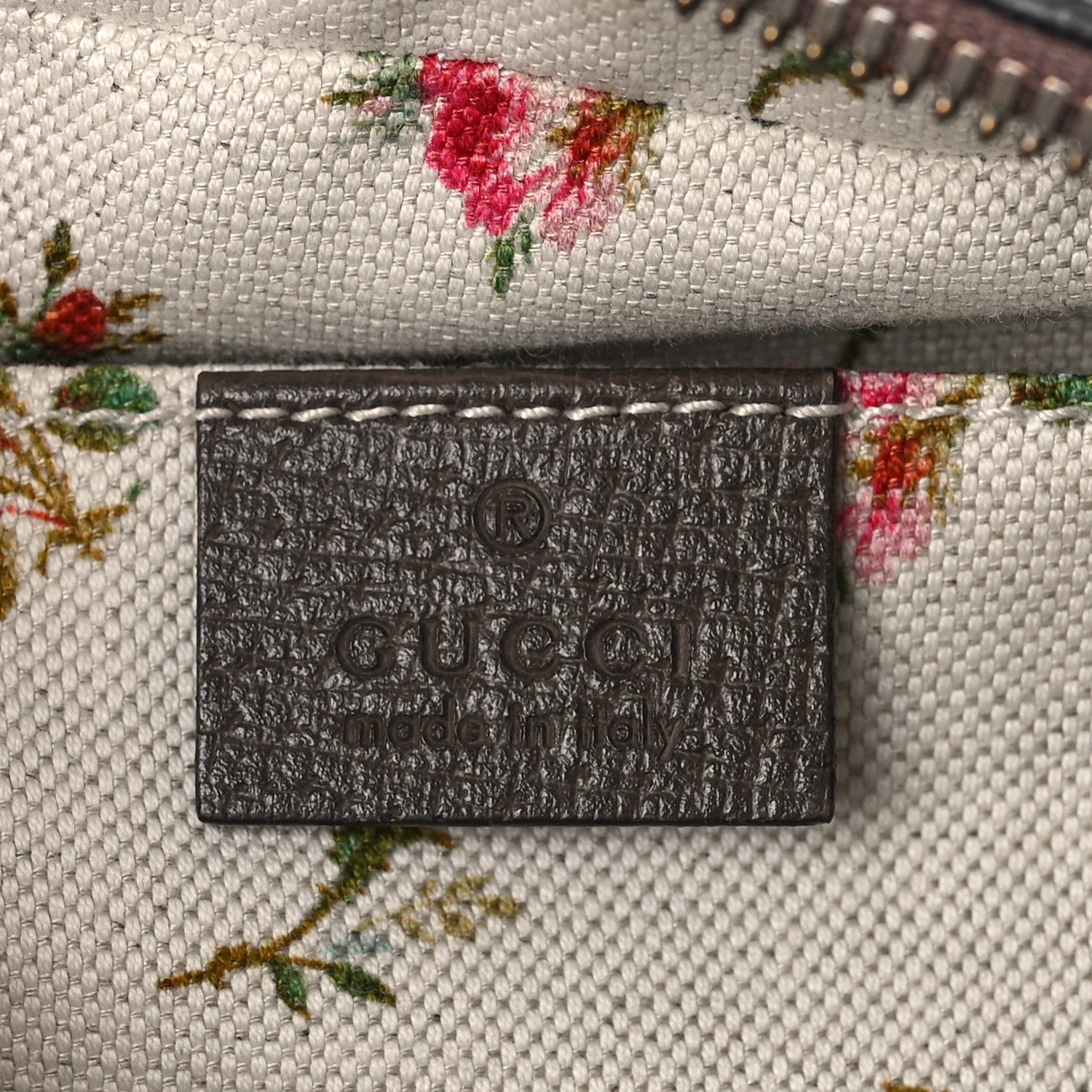 Gucci GG Supreme Monogram Web Neo Vintage Shoulder Bag Beige New Acero Crop 7 of 10