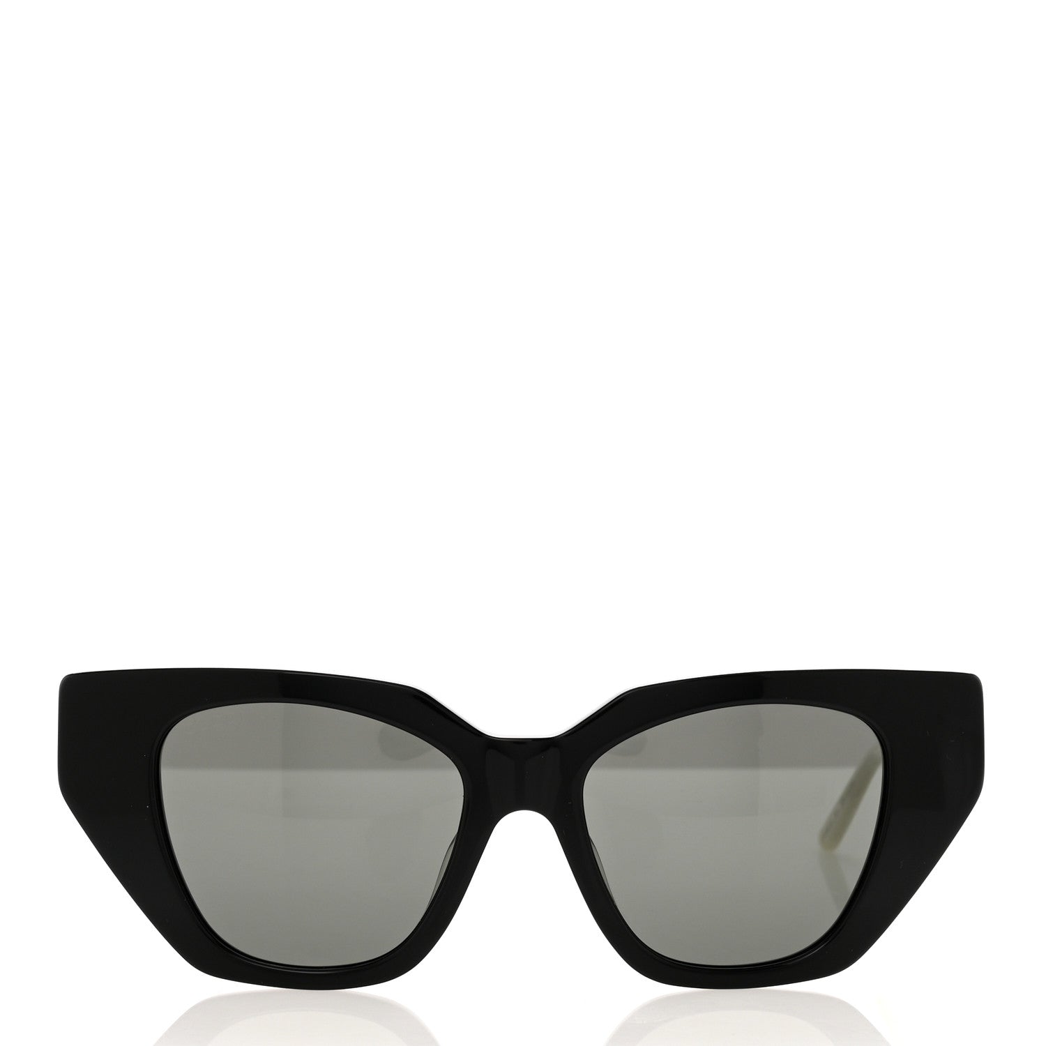 Gucci Acetate Crystal Embellished Cat Eye Sunglasses GG0641S Black 2 of 6
