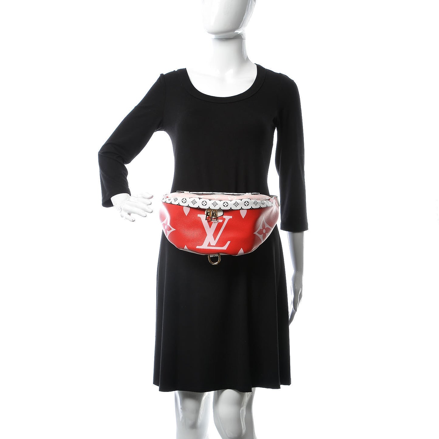 Monogram Giant Bumbag Rouge