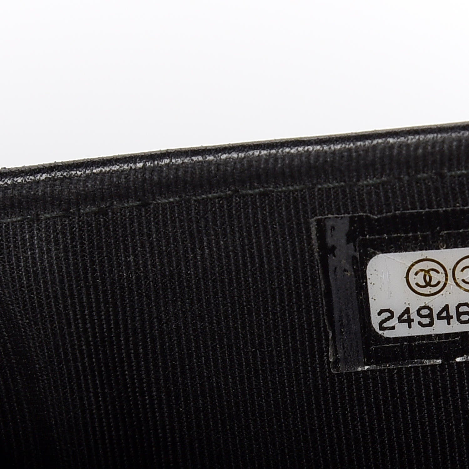 Chanel Aged Calfskin Chevron Quilted Reissue Medium Flap Wallet So Black 7 of 11