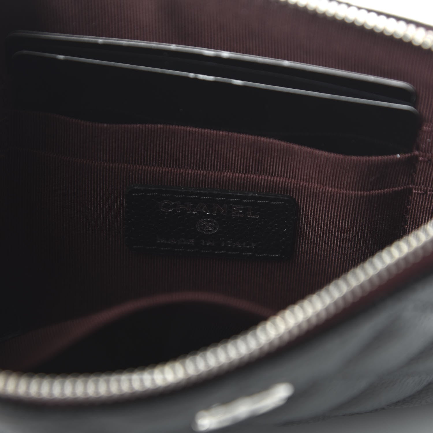 Chanel Caviar Quilted Small Pouch Black 8 of 11