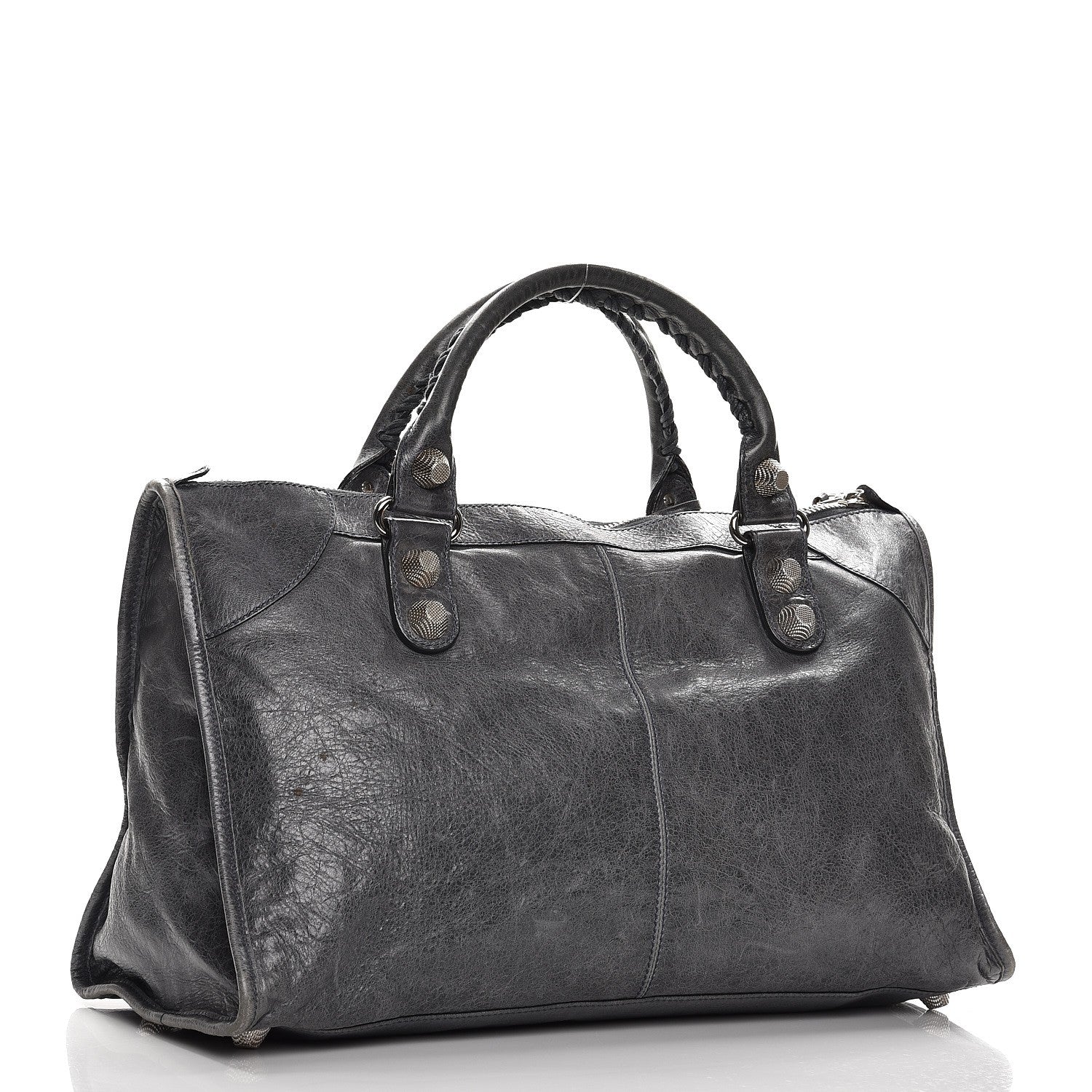 Balenciaga Agneau Giant 21 Silver Hardware Work Dark Night 3 of 15