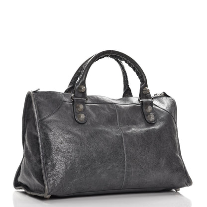 Balenciaga Agneau Giant 21 Silver Hardware Work Dark Night 3 of 15