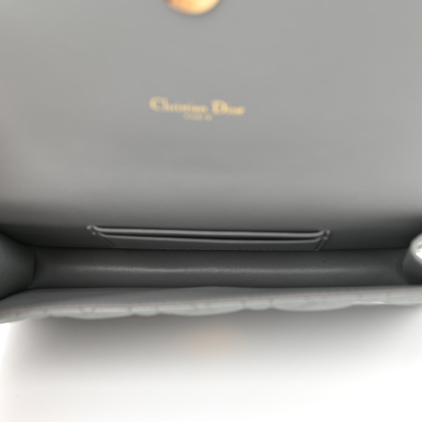 Supple Calfskin Caro Belt Bag Grey