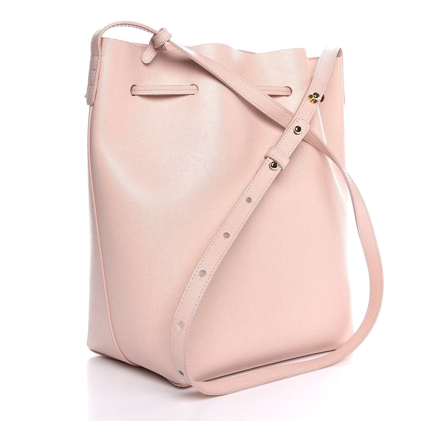 Saffiano Bucket Bag Rosa