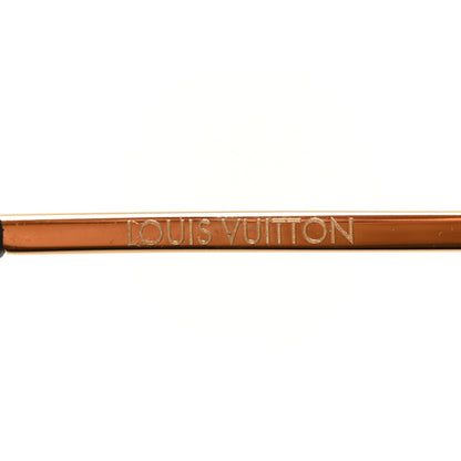 Louis Vuitton The Party Aviator Sunglasses Z0995E Black 6 of 7
