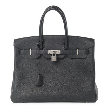 Hermes Togo Birkin 35 Black 1 of 37