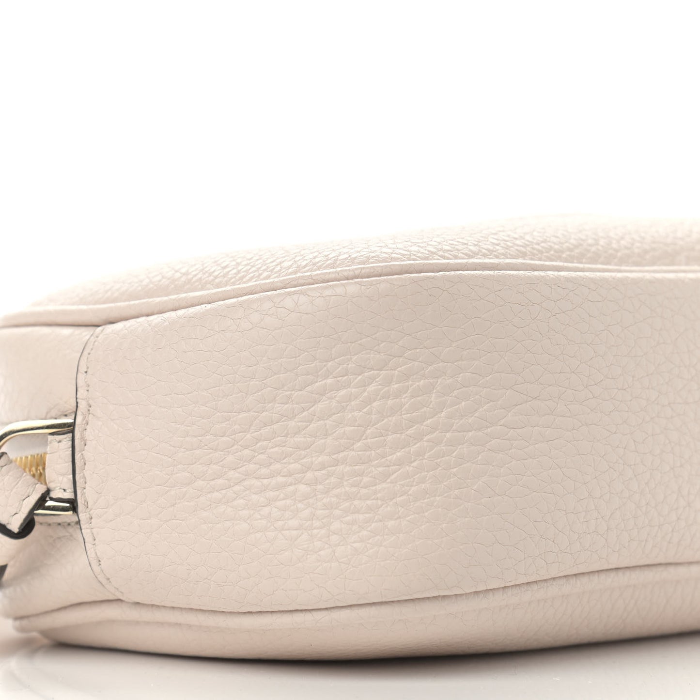 Calfskin City Goncho Crossbody Camera Bag Ivory