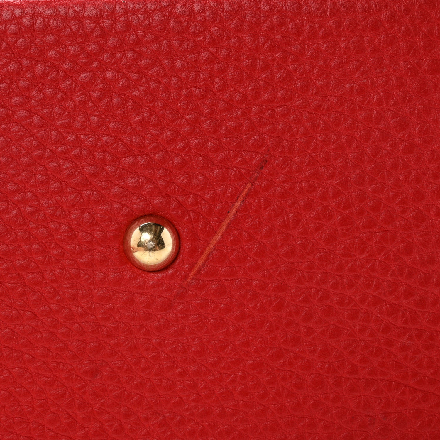 Hermes Taurillon Clemence Bolide 31 Rouge Vif 11 of 12