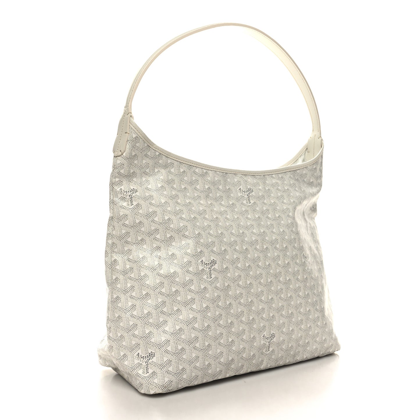 Goyardine Boheme Hobo White