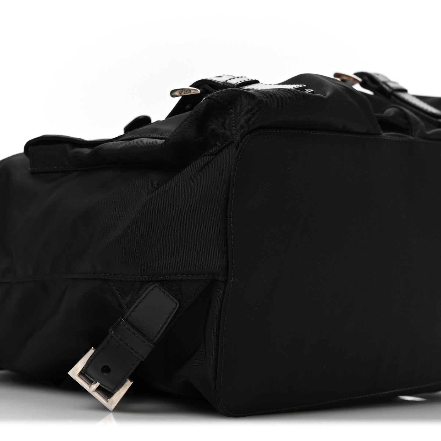 Nylon Vela Medium Backpack Black