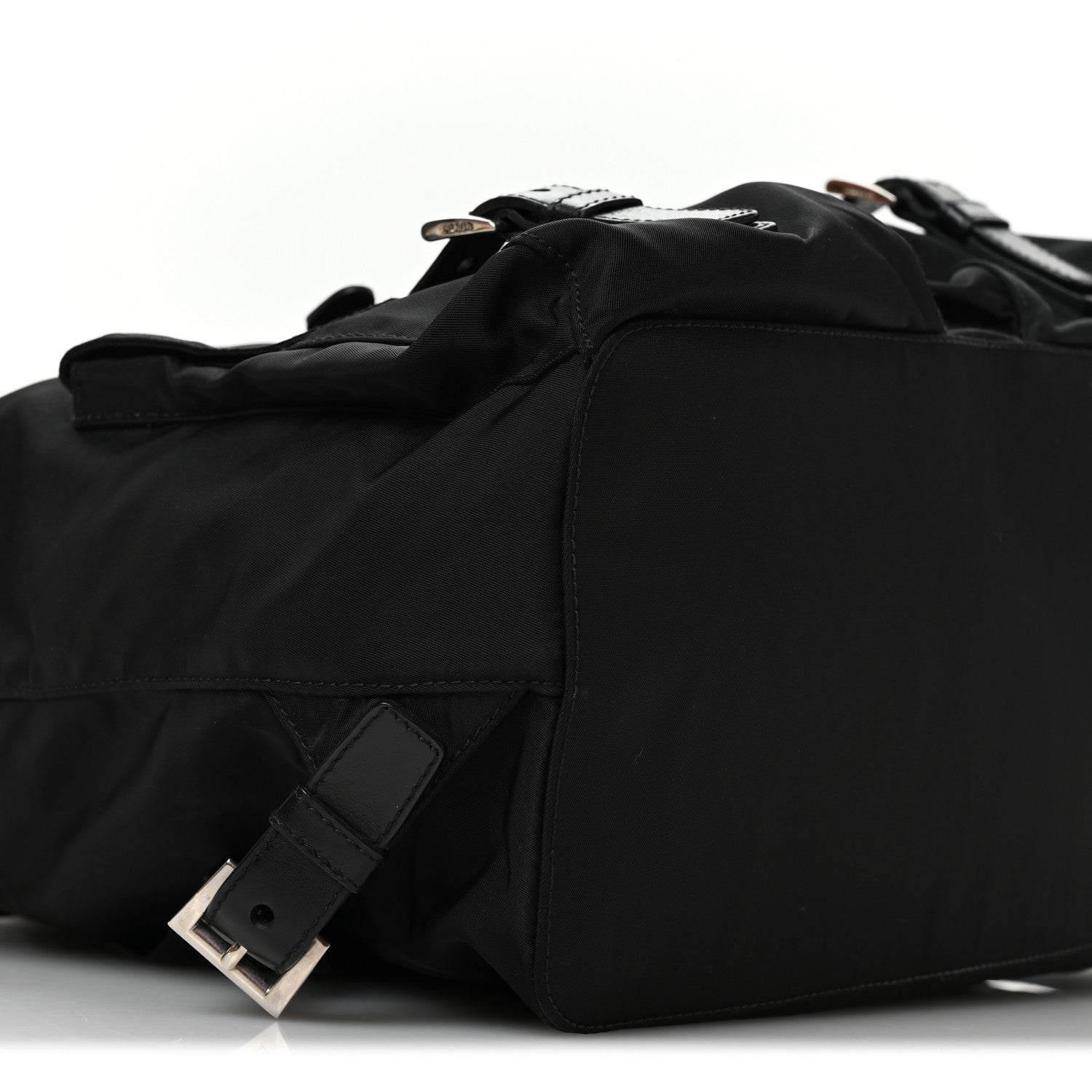 Prada Nylon Vela Medium Backpack Black 9 of 10