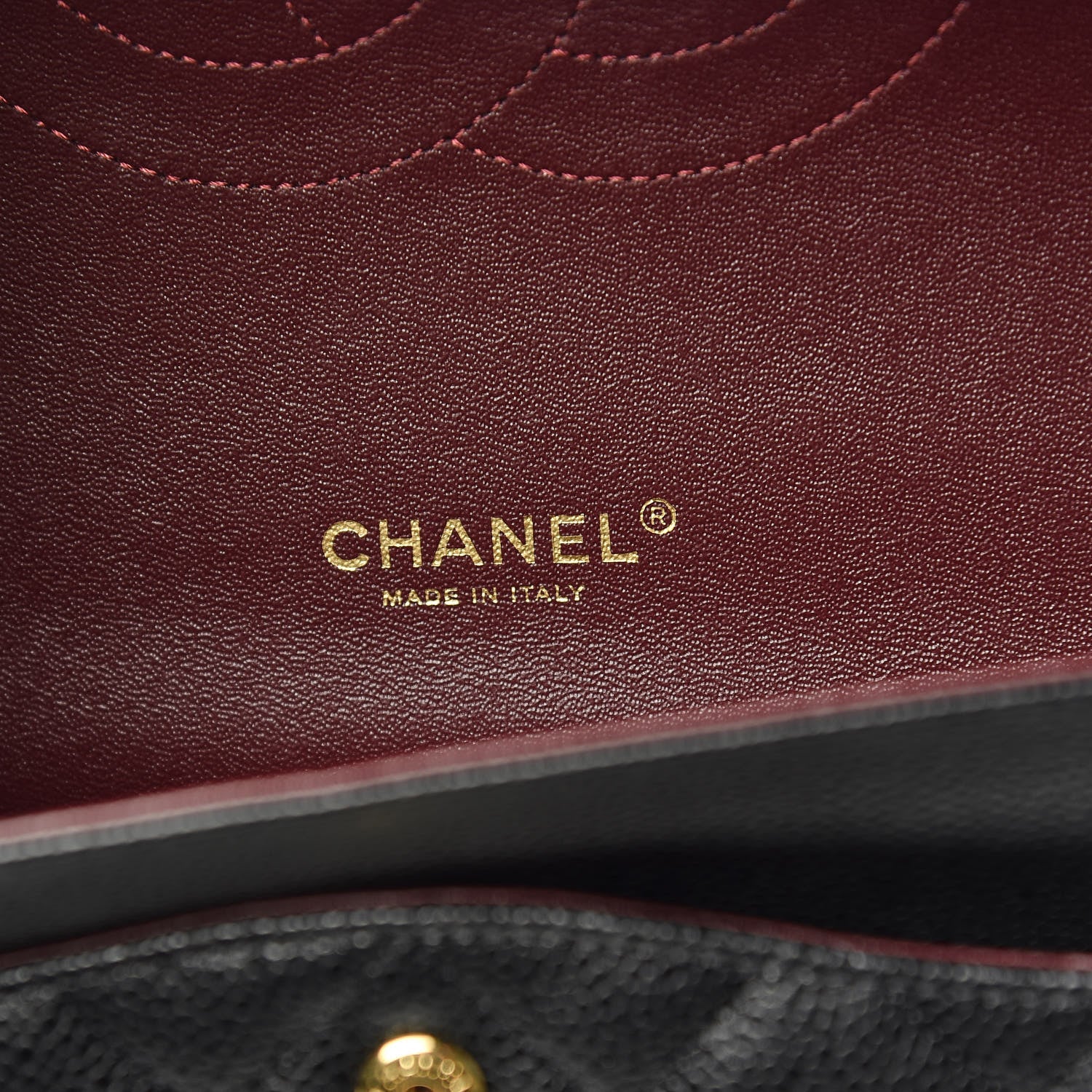Chanel Caviar Quilted Maxi Double Flap Black 8 of 11
