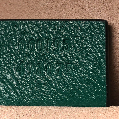 Gucci Wonka Grain Calfskin Small Diana Tote Bag Green Yellow Fluo 6 of 9