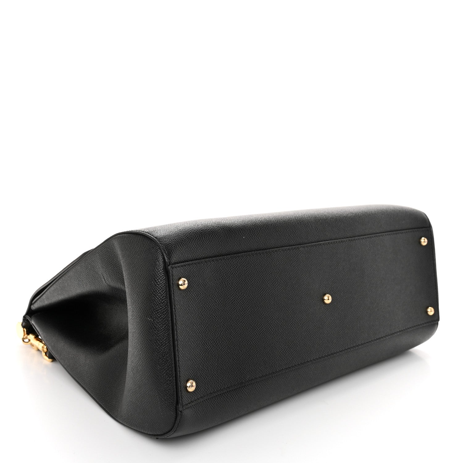 Dolce & Gabbana Dauphine Extra Large Miss Sicily Satchel Black 5 of 10