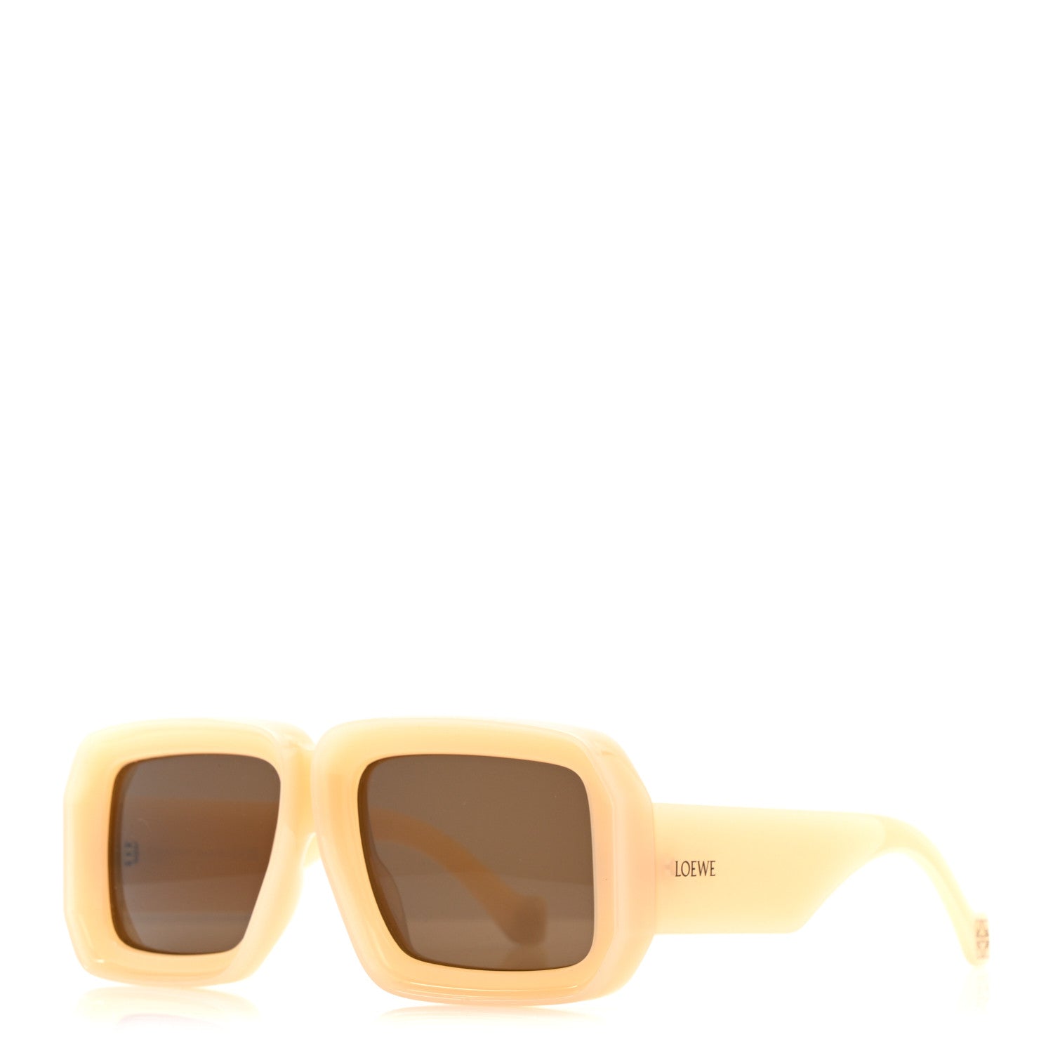 Loewe Acetate Paula's Ibiza Dive In Mask Sunglasses LW40064U Beige 1 of 7