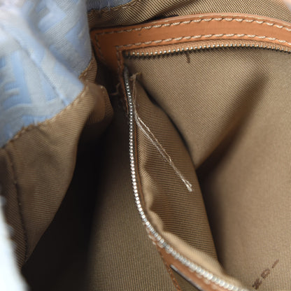 Fendi Zucchino Mama Baguette Blue 10 of 17