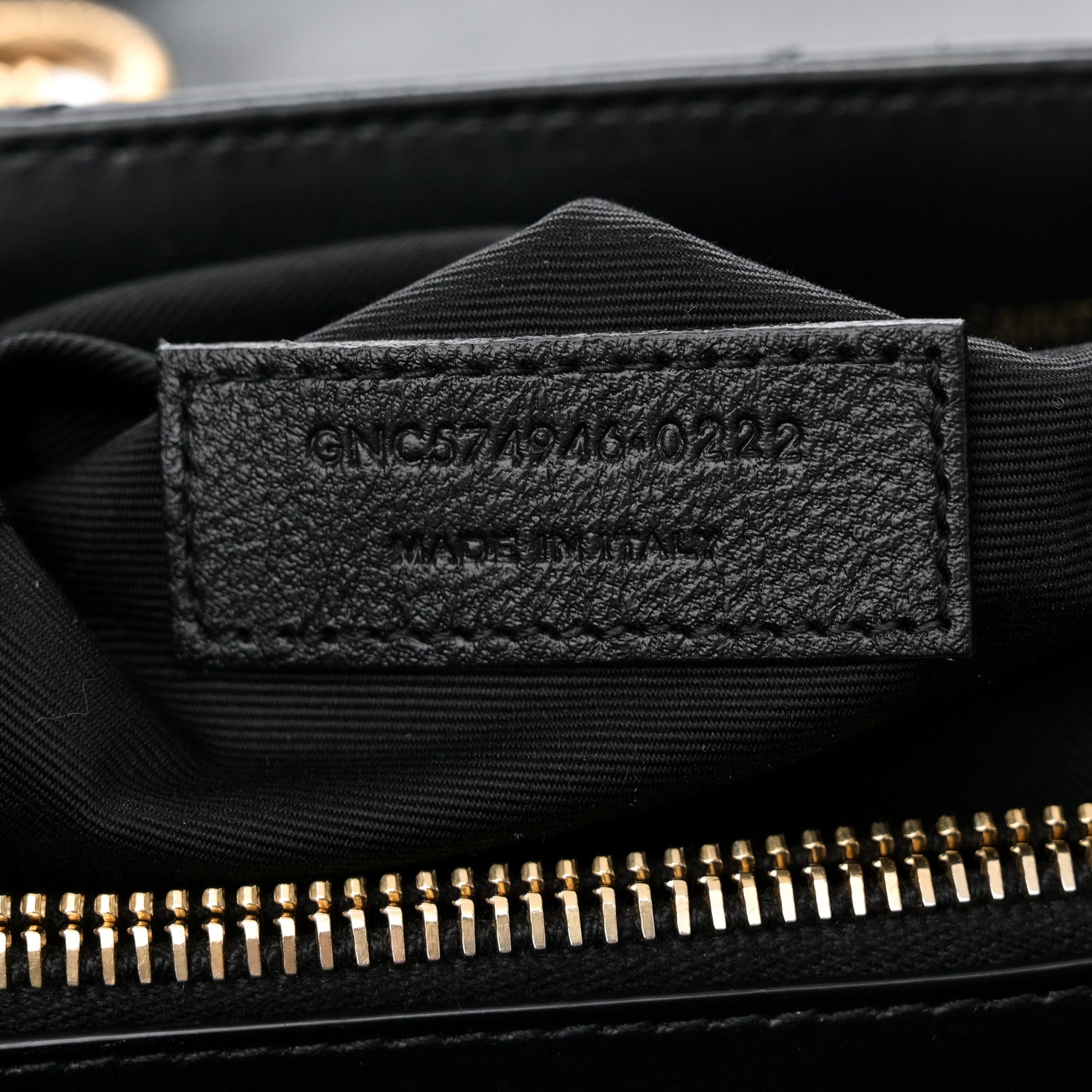 Saint Laurent Calfskin Y Quilted Monogram Medium Loulou Chain Satchel Black 7 of 11
