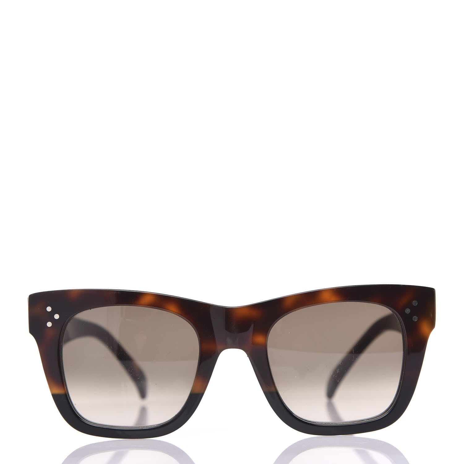 Celine New Audrey Sunglasses CL 41805/S Havana 2 of 9