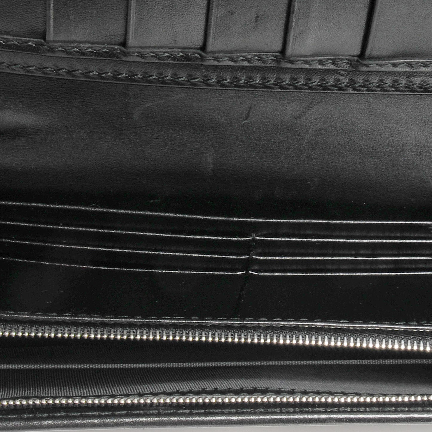 Imprime Monogram GG Pierce Chain Clutch Wallet Black
